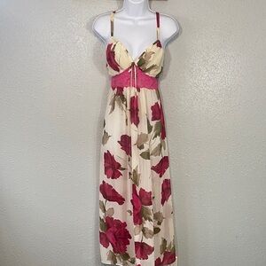 In Bloom by Jonquil Women's Sheer Night Gown- Pink Floral